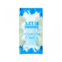 SACHETS GEL BAIN "AZUR" 10 ML 10x5 CM TRANSPARENT (1000 UNITÉ) - Garcia de Pou