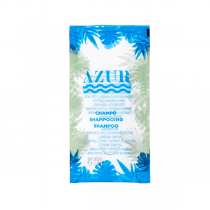 SACHETS SHAMPOOING "AZUR" 10 ML 10x5 CM TRANSPARENT (1000 UNITÉ) - Garcia de Pou