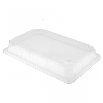 COUVERCLES POUR RÉF. 220.74 "BIONIC"  24x16x3 CM TRANSPARENT OPS (800 UNITÉ) - Garcia de Pou