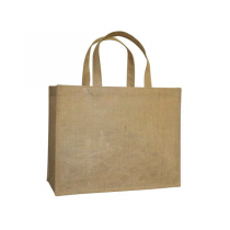 SAC SANS DÉCOR AVEC ANSES  260 G/M2 38,5+18x30,5 CM NATUREL JUTE (10 UNITÉ) - Garcia de Pou