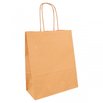 SACS SOS AVEC ANSES  80 G/M2 18+8x21,5 CM NATUREL KRAFT (250 UNITÉ) - Garcia de Pou