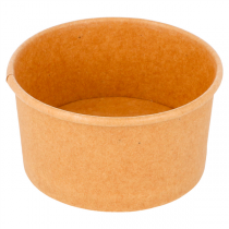 POTS À GLACES 90 ML 210 + 18 PE G/M2 Ø7,2x4 CM MARRON CARTON (2000 UNITÉ) - Garcia de Pou