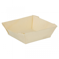 BARQUETTES CARRÉES 40 ML 5,5x5,5x2 CM NATUREL BOIS (500 UNITÉ) - Garcia de Pou