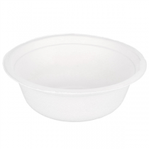 SALADIERS "BIONIC" 950 ML Ø 17,5x6,7 CM BLANC BAGASSE (600 UNITÉ) - Garcia de Pou