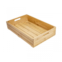 BOÎTE BUFFET GN 1/1  53x32,5x10 CM NATUREL BAMBOU (1 UNITÉ) - Garcia de Pou