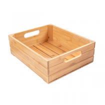 BOÎTE BUFFET GN 1/2  32,5x26,5x10 CM NATUREL BAMBOU (1 UNITÉ) - Garcia de Pou