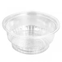 POTS À GLACE 150 ML Ø9,5x3,8 CM TRANSPARENT PET (1000 UNITÉ)