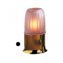 BASE MAT "CASUAL LAMPS"  Ø 9x6,5 CM DORE METAL (1 UNITÉ) - Garcia de Pou