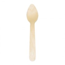 CUILLÈRES À CAFÉ  11 CM NATUREL BOIS (100 UNITÉ) - Garcia de Pou