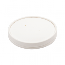 COUVERCLES POUR POTS 228.33 510 ML 560 G/M2 + PE Ø11,5 CM BLANC CARTON (500 UNITÉ) - Garcia de Pou