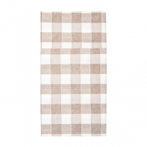 SERVIETTES KANGOUROU "LIKE LINEN - VICHY" 70 G/M2 40x40 CM TAUPE SPUNLACE (700 UNITÉ) - Garcia de Pou