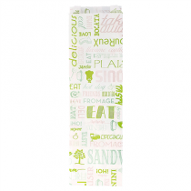 SACS BAGUETTES PFAS FREE "PAROLE" 35 G/M2 9+4x30 CM BLANC PARCH.INGRAISSABLE (500 UNIT&Eacute;)