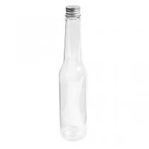 FLACONS AVEC BOUCHON EN ALUMINIUM 180 ML Ø4,3x20,5 CM TRANSPARENT PET (210 UNITÉ) - Garcia de Pou