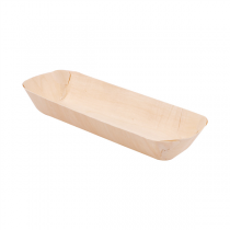 BARQUETTES RECTANGULAIRES "WOOD"  19,5x7,5x2,7 CM NATUREL BOIS (50 UNITÉ) - Garcia de Pou