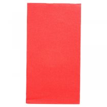 SERVIETTES ECOLABEL P. 1/8 "DOUBLE POINT" 18 G/M2 40x40 CM ROUGE OUATE (1200 UNITÉ) - Garcia de Pou