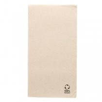 SERVIETTE DOUBLE POINT RECYCLE Pliage 1/6ème