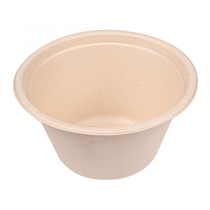 SALADIERS "BIONIC" 750 ML Ø15,5x8,4 CM NATUREL BAGASSE (600 UNITÉ) - Garcia de Pou