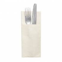 Pochette Serviette CELTISS® 40x40 Blanc Personnalisé  