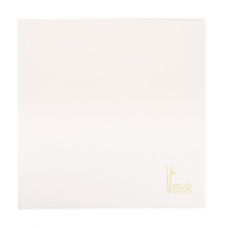 SERVIETTES "ECO-BAMBOO" 70 G/M2 45x45 CM BLANC BAMBOU (600 UNITÉ) - Garcia de Pou