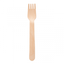 FOURCHETTES  14 CM NATUREL BOIS (100 UNITÉ) - Garcia de Pou