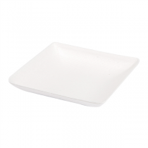 RÉCIPIENT CARRÉ "BIONIC"  6,5x6,5x1,2 CM BLANC BAGASSE (1000 UNITÉ) - Garcia de Pou