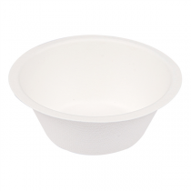 BOLS "BIONIC" 250 ML Ø11,4x4,4 CM BLANC BAGASSE (1500 UNITÉ) - Garcia de Pou