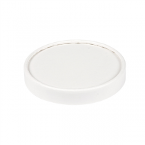 COUVERCLES POTS À GLACES 240 ML 280 + 18 PE G/M2 Ø9,4 CM BLANC CARTON (1000 UNITÉ) - Garcia de Pou