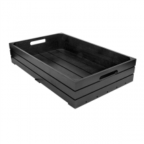 BOÎTE BUFFET GN 1/1  53x32,5x10 CM NOIR BAMBOU (1 UNITÉ) - Garcia de Pou