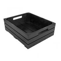 BOÎTE BUFFET GN 1/2  32,5x26,5x10 CM NOIR BAMBOU (1 UNITÉ) - Garcia de Pou