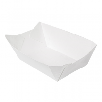 BARQUETTES "THEPACK" 960 G 230 G/M2 10,6x7,2x5,2 CM BLANC CARTON ONDULÉ NANO-MICRO (1200 UNITÉ) - Garcia de Pou