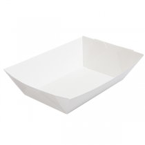 BARQUETTES "THEPACK" 2400 G 230 G/M2 17x9,7x6,3 CM BLANC CARTON ONDULÉ NANO-MICRO (600 UNITÉ) - Garcia de Pou