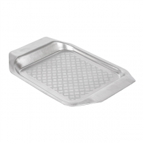 PLATEAU DE SERVICE S "ARTINOX"  26,2x17,5x2,3 CM ARGENTE INOX (12 UNITÉ) - Garcia de Pou