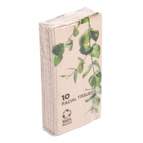 10 U X 10 U. MOUCHOIRS 3 PLIS  21x21 CM NATUREL KRAFT (1 UNITÉ) - Garcia de Pou