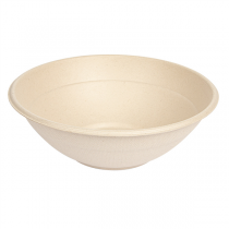 BOLS "BIONIC" 950 ML Ø 19,6x6,5 CM NATUREL BAGASSE (400 UNITÉ) - Garcia de Pou