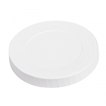 COUVERCLES POUR GOBELETS  280 G/M2 + PE Ø 8 CM BLANC CARTON (1000 UNITÉ) - Garcia de Pou