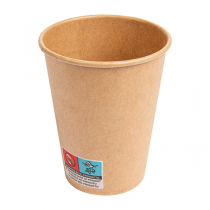 GOBELETS 9 OZ - 270 ML 250 + 18 PE G/M2 Ø7,8/5,2x9,5 CM MARRON CARTON (2500 UNITÉ) - Garcia de Pou