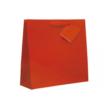 SACS BOUTIQUE ANSES CORDON  150 G/M2 12+7x16 CM ROUGE CELLULOSE (100 UNITÉ) - Garcia de Pou