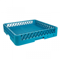 CASIER DE LAVAGE POUR COUVERTS  50x50x10 CM BLEU PP (1 UNITÉ) - Garcia de Pou