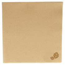 SERVIETTES P. 1/4  55 G/M2 40x40 CM NATUREL AIRLAID (700 UNITÉ) - Garcia de Pou