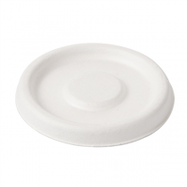 COUVERCLES POUR POTS 150.58 "BIONIC"  Ø 6,2 CM BLANC BAGASSE (1000 UNITÉ) - Garcia de Pou