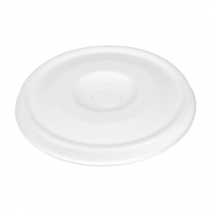 COUVERCLES POUR GOBELETS 8CM "BIONIC"  Ø 80 MM BLANC BAGASSE (1000 UNITÉ) - Garcia de Pou