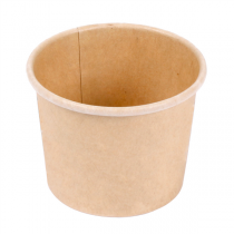 PETITS POTS 60 ML (2 oz) 210 + 18 PE G/M2 Ø6,15/4,75x4,8 CM MARRON CARTON (1000 UNITÉ) - Garcia de Pou