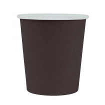 PETITS POTS 120 ML (4 oz) 210 + 18 PE G/M2 Ø6,15/4,5x6,5 CM NOIR CARTON (1000 UNITÉ) - Garcia de Pou