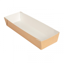 BOÎTES "THEPACK" 220 + 12PP G/M2 11x30x5 CM NATUREL CARTON ONDULÉ NANO-MICRO (200 UNITÉ) - Garcia de Pou