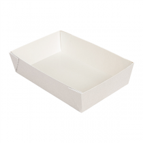 BOÎTES "THEPACK" 230 + 12PP G/M2 22x15x5 CM BLANC CARTON ONDULÉ NANO-MICRO (200 UNITÉ) - Garcia de Pou