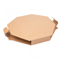 BOÎTE POUR PAELLAS  375 G/M2 40,5x40,5x5 CM NATUREL CARTON (100 UNITÉ) - Garcia de Pou