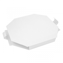 BOÎTE POUR PAELLAS  375 G/M2 50,5x50,5x5 CM BLANC CARTON (100 UNITÉ) - Garcia de Pou