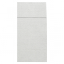 SERVIETTES P. 1/8 "LIKE LINEN" 70 G/M2 50x50 CM GRIS SPUNLACE (400 UNITÉ) - Garcia de Pou