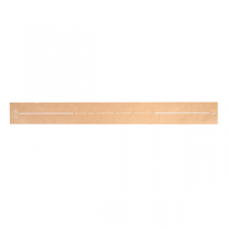 BANDE SANITAIRE DEGRADABLE "WC"  48 G/M2 62x6,5 CM NATUREL KRAFT (1000 UNITÉ) - Garcia de Pou