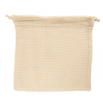 SACS FILET RÉUTILISABLES  26x26 CM BEIGE COTON (25 UNITÉ) - Garcia de Pou